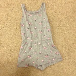 Flamingo romper